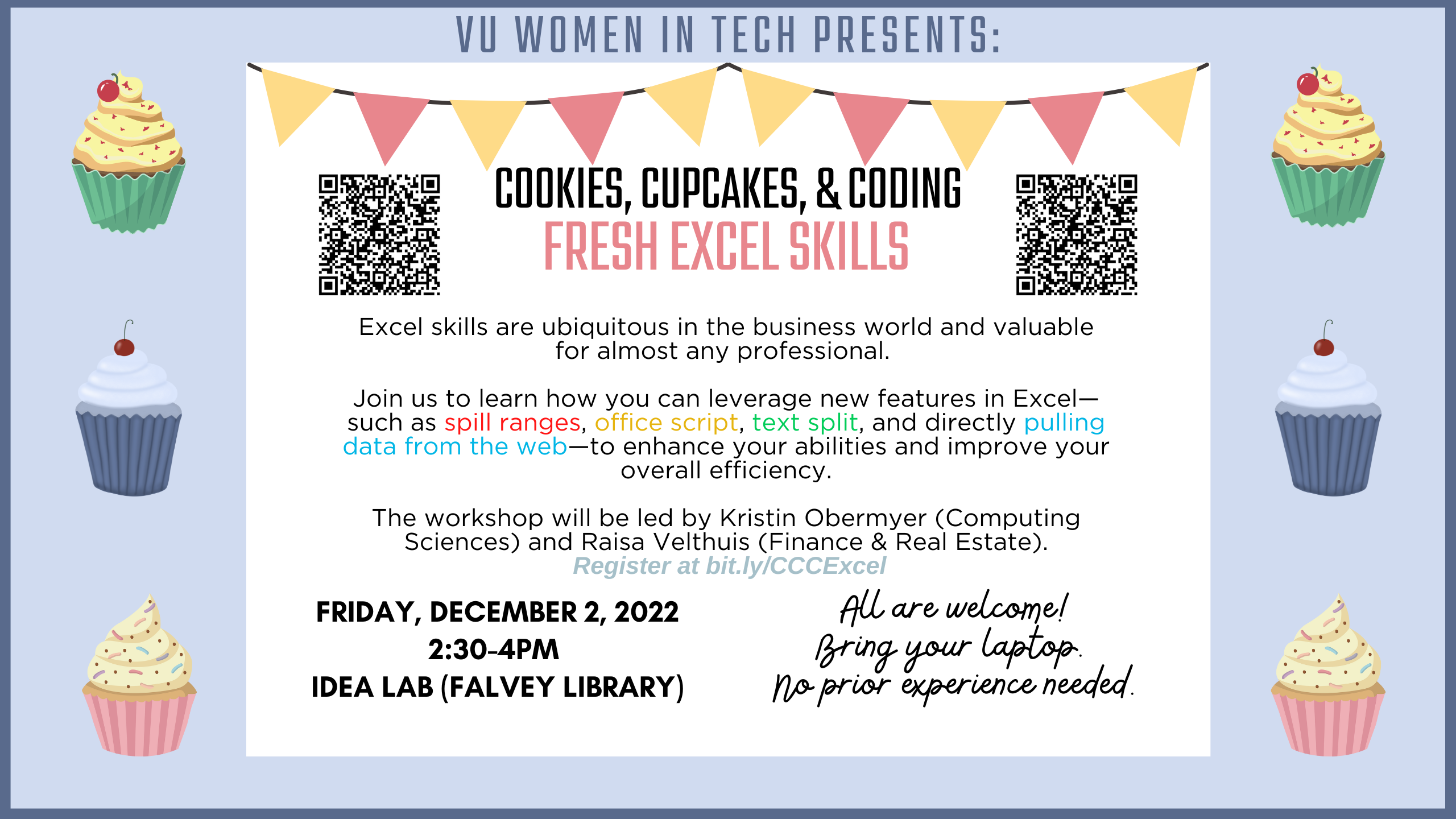 Fall 2022 Workshop: Excel Skills